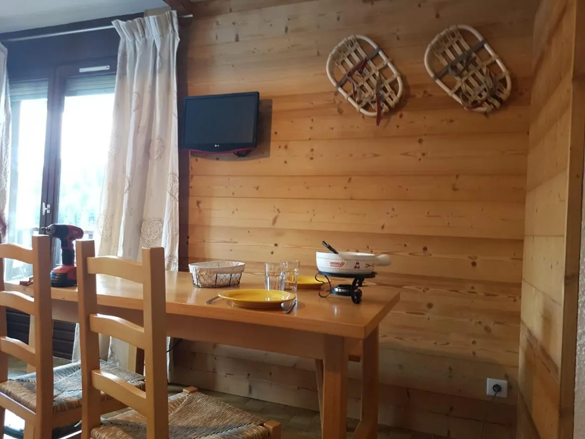 Charmant Studio Manigod La Clusaz 아파트